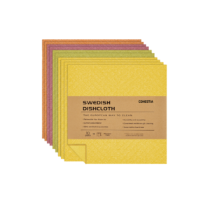 COHESTIA Swedish Dishcloths - Eco-Friendly, Reusable Kitchen Cleaning Cloths for Effortless Cleaning