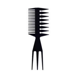 COHESTIA Wide Tooth Detangling Comb for Men - Retro Double-Sided Haircut Brush for Oil Head Hairstyles
